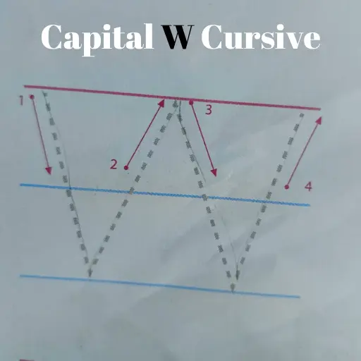 Capital W Cursive Worksheet